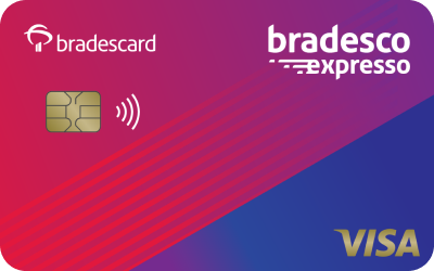 Imagem do cartão Bradesco Expresso Visa Gold