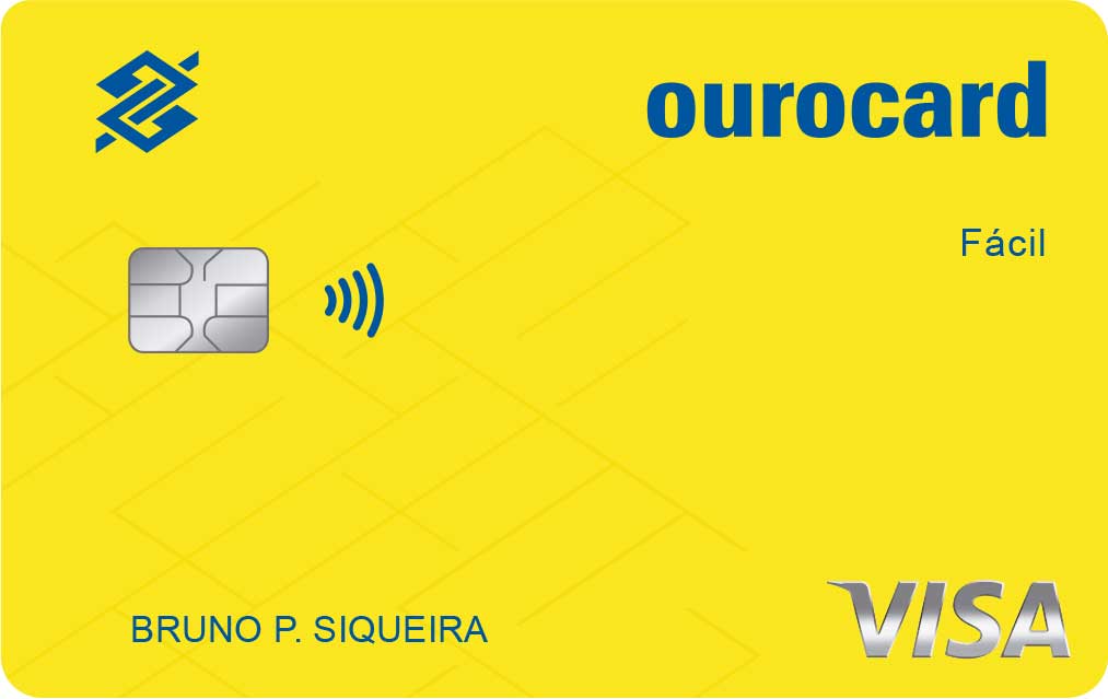 Imagem do cartão Ourocard Fácil