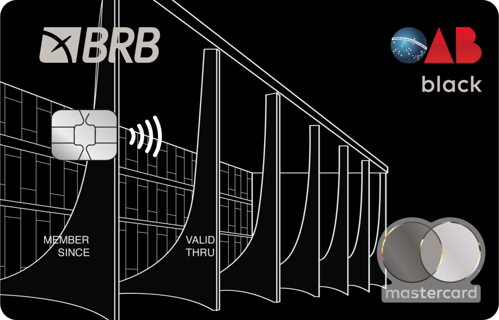 Imagem do cartão BRB OAB Nacional Black