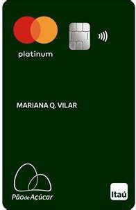 Imagem do cartão Pão de Açúcar Mastercard Platinum