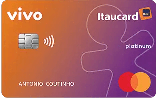 Imagem do cartão Vivo Cashback Mastercard Platinum