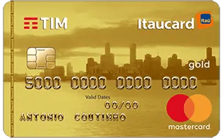 Imagem do cartão TIM Mastercard Gold